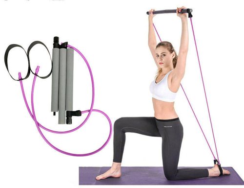 Tyč Gym pomocný cvičebný pás na drepy