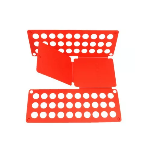 Zariadenie na skladanie tričiek.