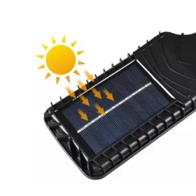   Vonkajšie, vodotesné 120-wattové solárne nástenné svietidlo so senzorom osvetlenia a pohybu 616 b