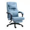 Dowinx Vezetői szék, kék - Lábtartóval, állítható derék- és fejtámasszal