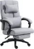 Dowinx Vezetői szék, szürke - Lábtartóval, állítható derék- és fejtámasszal