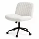 Dowinx széles ülőfelületű állítható forgószék, fehér
