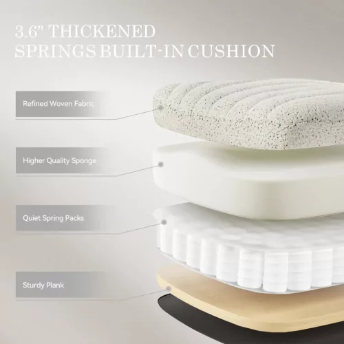 Dowinx széles ülőfelületű állítható forgószék, fehér