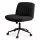 Dowinx széles ülőfelületű állítható forgószék, fekete