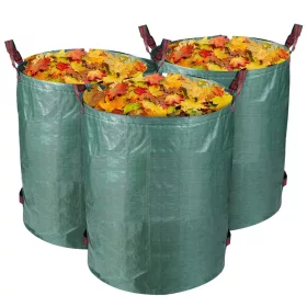   Tkaná záhradná odpadková nádoba, vrecko na lístie - 300 litrov!