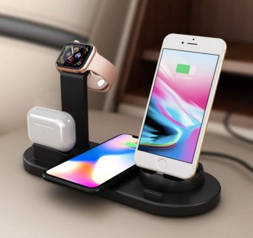 Namvi Multifunkčná nabíjacia stanica pre iPhone, Iwatch, airpods