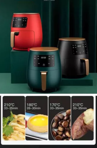 Rúra na pečenie s nútením cirkulácie vzduchu NewLine S Lux (6 l) 2400 W čierna