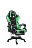Stolička pre hráčov Likeregal 920 LED so stojanom na nohy, zelená