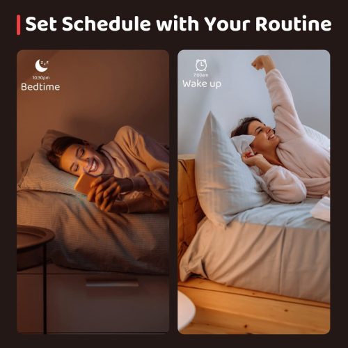 V bunke je text:4 ks Teckin SB50 inteligentné žiarovky