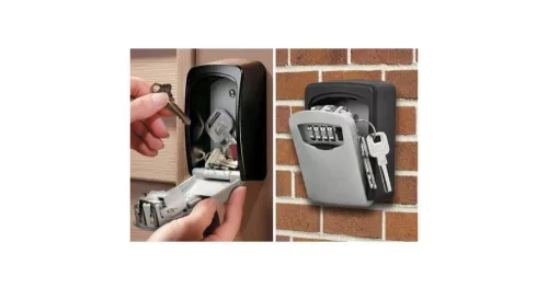 Uzamykateľný nástenný držiak na kľúče - Chcete prenajať chatu bez osobného stretnutia?!