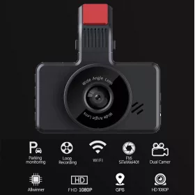   Automatická palubná kamera REC G50 s 3-palcovým HD displejom