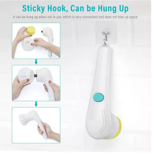 Elektrická umývacia kefa s otočnou hlavicou