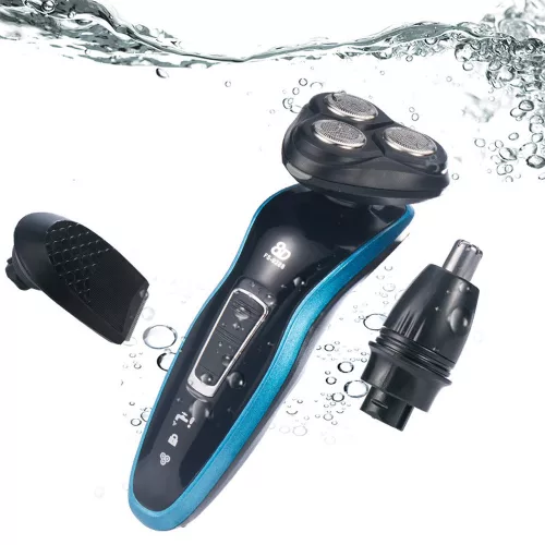 V 3 v 1 pánska holiaca strojček - umývateľný, nabíjateľný