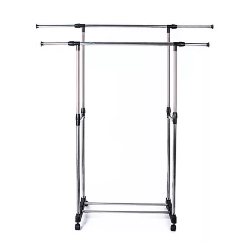 Dvojitý stojan na oblečenie, stojan na sušenie bielizne.