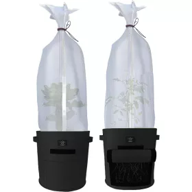   V bunke je nasledovný text:

Laxllent Textil kvetináč 2 veľké čierne + ochranná sieť na rastliny