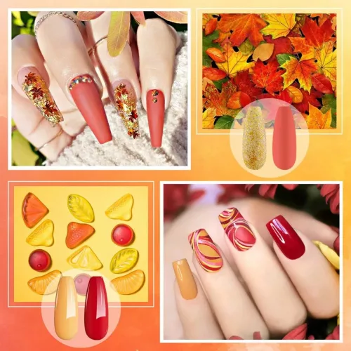 Sada súprava lakov na nechty 6 + 3 ks