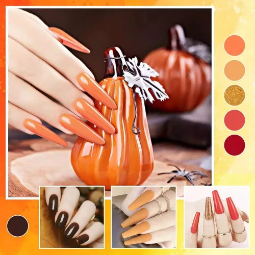 Sada súprava lakov na nechty 6 + 3 ks