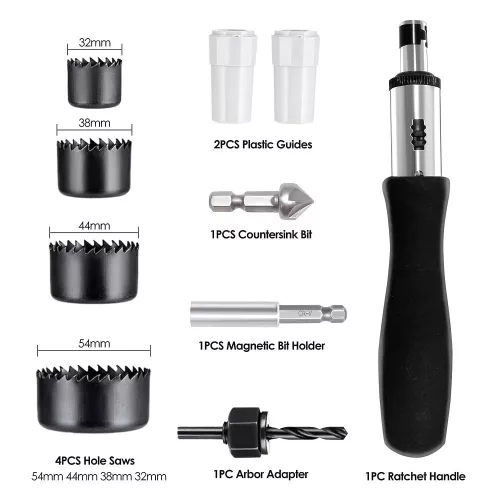 Súprava 111 ks vrtákov a skrutiek