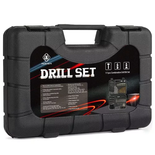 Súprava 111 ks vrtákov a skrutiek