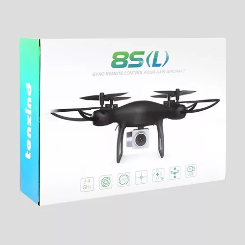 8S Dron 4k kamerový wifi - čierny