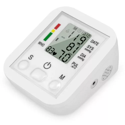 Tlakomer s LCD displejom, ktorý sa ľahko ovláda