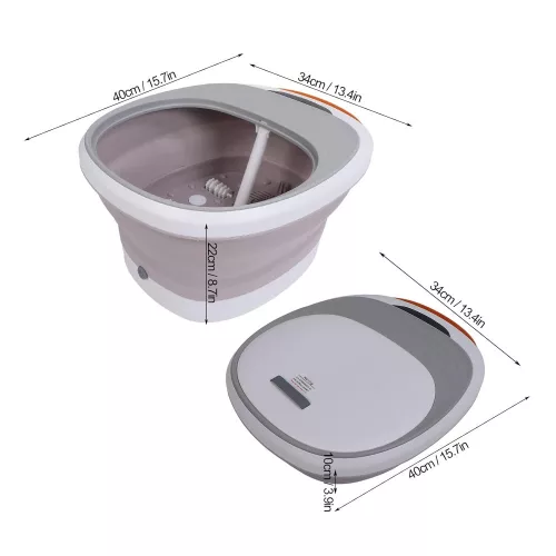 Infračervená elektrická kúpeľ na nohy a masážny prístroj