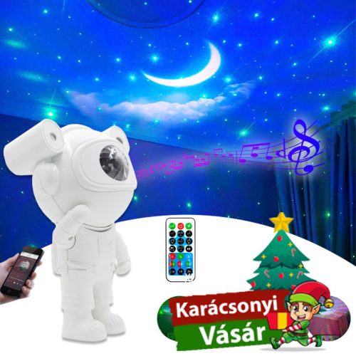 Astronaut Galaxy Sky Projector, Astronaut LED LampAstronaut Galaxia Obloha Projektor, Astronaut LED Lampa