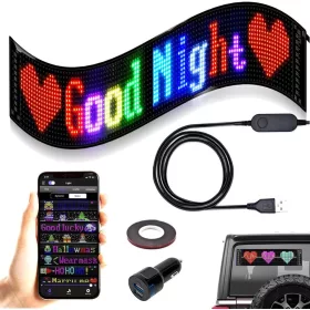 Programovateľný LED displej do auta