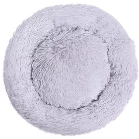 Psí posteľ 60 cm svetlosivá