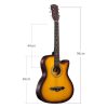 Sada 38 palcová akustická gitara