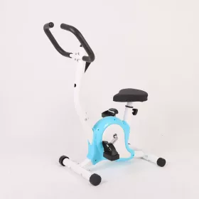 Stacionárny bicykel - modrý