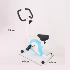 Stacionárny bicykel – modrý