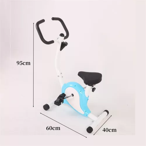 Stacionárny bicykel - modrý