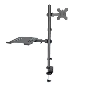 V bunke je 2 v 1 držiak na monitor a notebook.