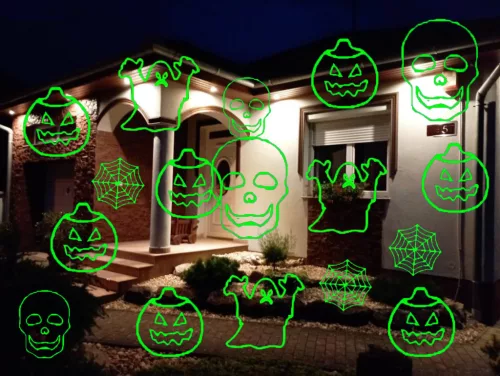 Vianočná svetelná hra, 8 nastavení shower motion