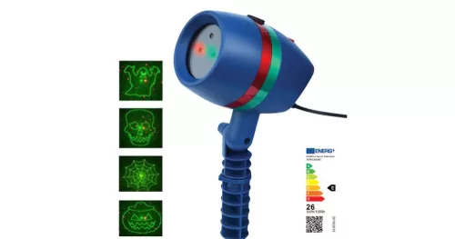 Vianočná svetelná hra, 8 nastavení shower motion