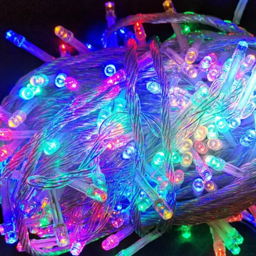 50 metrov vianočný svetelný reťazec