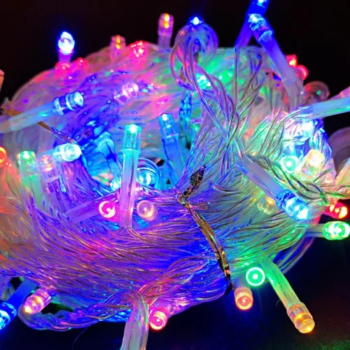 50 metrov vianočný svetelný reťazec