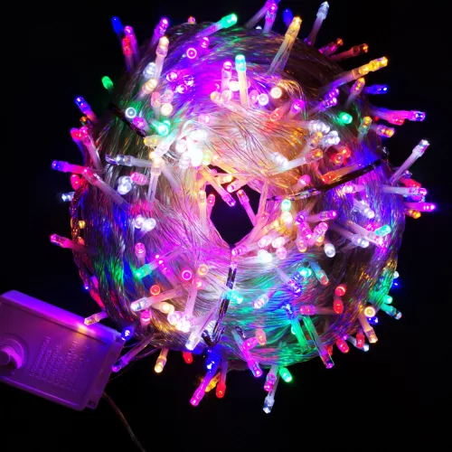 50 metrov vianočný svetelný reťazec