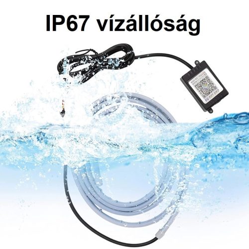 V bunke:
Bluetooth 180 cm autový LED pás - aplikácia + diaľkové ovládanie