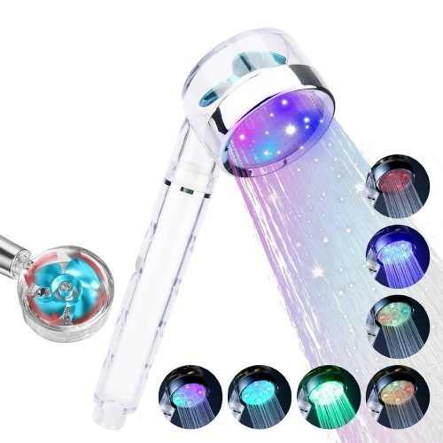 Homeland farebná LED sprchová hlavica