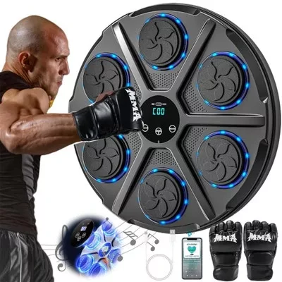 Nástenný hudobný box + rukavice - Bluetooth, USB nabíjanie, zabudovaný reproduktor