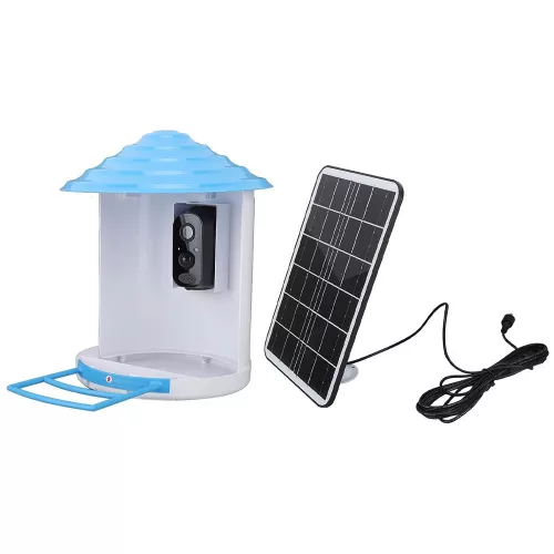 Solárny vtáčí kŕmidlo s kamerou Birdy