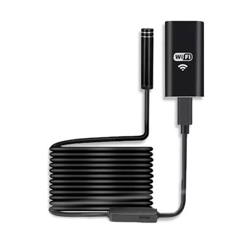 WIFI endoskopická kamera s 10-metrovým káblom s priemerom 8 mm