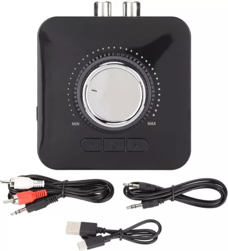 Bluetooth 5.0 AUX audio adaptér a prevodník 2 v 1