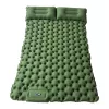 Šesťuholníková dvojposteľová kempingová matrac - Zelená