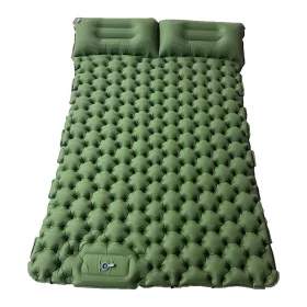   Šesťuholníková dvojposteľová kempingová matrac - Zelená