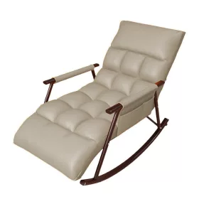 Relaxačné kreslo v svetlosivej farbe