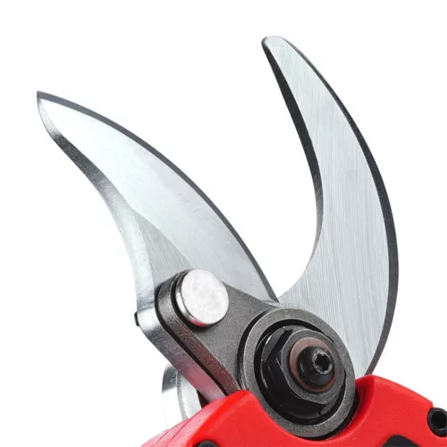 Akumulátorový extra silný záhradný nožnice, červené