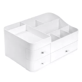   Kozmetický a kozmetický úložný box s zásuvkami – praktický organizér do kúpeľne a spálne.